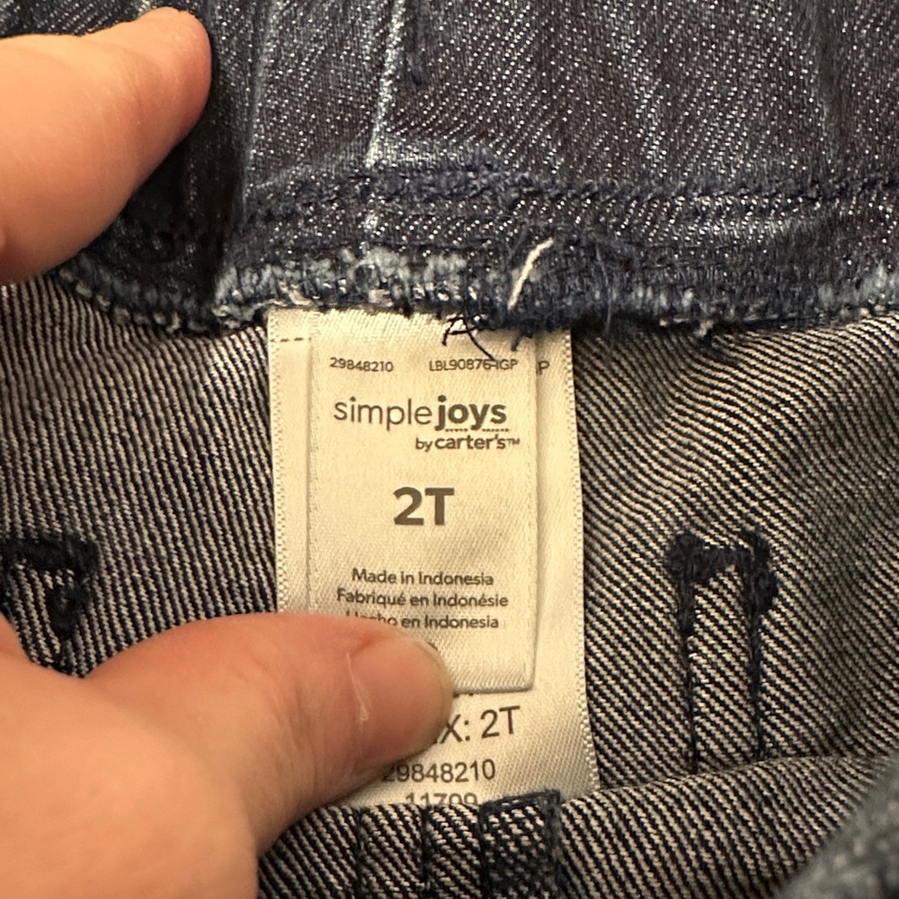 Toddler 2T Bundle - Kids Jogger, Jeans and Bluey Jacket - Picture 3 of 16